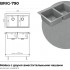 Кухонная мойка Polygran Brig 790 (серый)