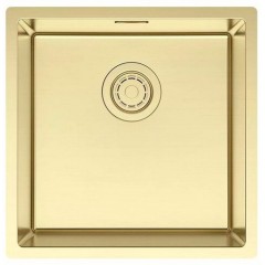 Кухонная мойка Paulmark Lassan 44 UNI LA44-LG (золото/светлое золото)