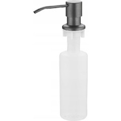 Кухонная мойка Schtoff Best Decor Silver 6050 + коландер KR-1 GREY + дозатор SD-1 GREY