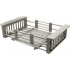 Кухонная мойка Schtoff Best Decor Silver 6050 + коландер KR-1 GREY + дозатор SD-1 GREY