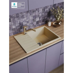 Кухонная мойка Polygran Deka 780 (опал)