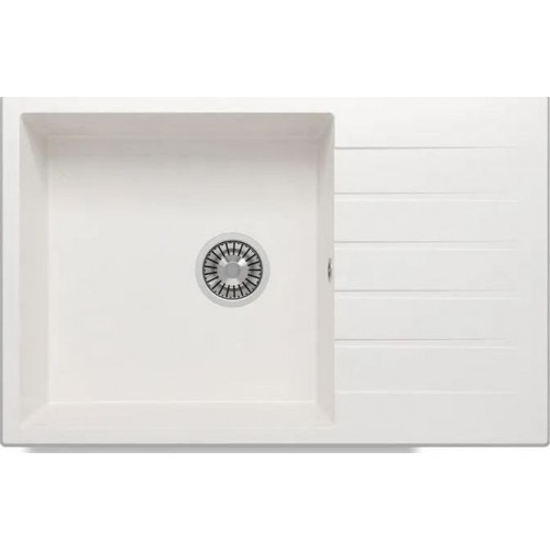 Кухонная мойка Polygran Deka 780 (белый хлопок)