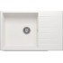 Кухонная мойка Polygran Deka 780 (белый хлопок)