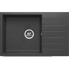Кухонная мойка Polygran Deka 780 (черный)