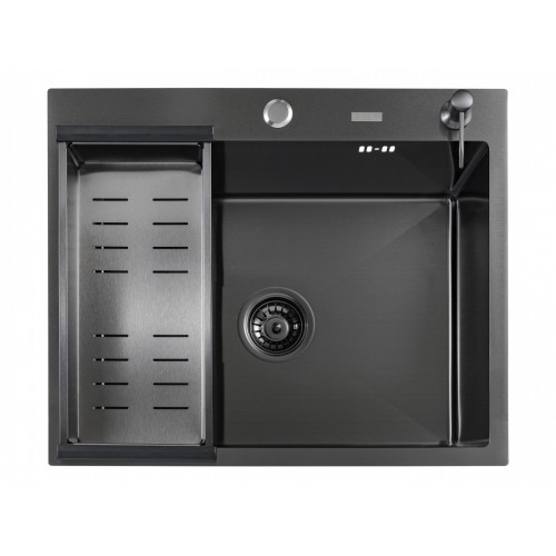 Кухонная мойка FUTUR FK 6050 ECO (Black Nano)