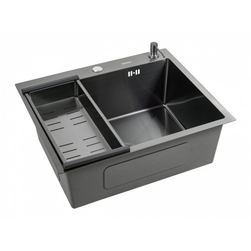 Кухонная мойка FUTUR FK 6050 ECO (Black Nano)