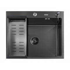 Кухонная мойка FUTUR FK 6050 ECO (Black Nano)