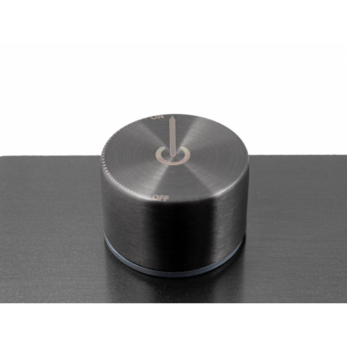 Кухонная мойка FUTUR FK 6050 Eco Embossing Pop-up Econom (Black Nano)