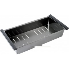 Кухонная мойка FUTUR FK 5550 Eco Embossing Pop-up (Black Nano) Mixer plus RAGLO R86.41.09