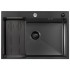Кухонная мойка ARFEKA ECO AR 70х50+CL AR G+DS AR (Black)