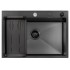 Кухонная мойка ARFEKA ECO AR 70х50+CL AR G+DS AR (Black Decor Millet)