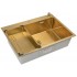 Кухонная мойка ARFEKA ECO AR 70х50+CL AR G+DS AR (Gold)