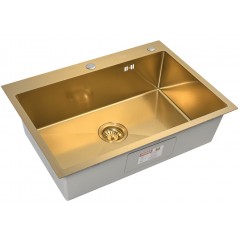 Кухонная мойка ARFEKA ECO AR 70х50+CL AR G+DS AR (Gold Decor)