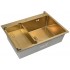 Кухонная мойка ARFEKA ECO AR 70х50+CL AR G+DS AR (Gold Decor)