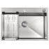 Кухонная мойка ARFEKA ECO AR 70х50+CL AR G+DS AR (Satin Decor)