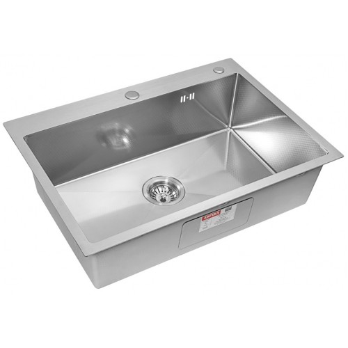 Кухонная мойка ARFEKA ECO AR 70х50+CL AR G+DS AR (Satin Decor)