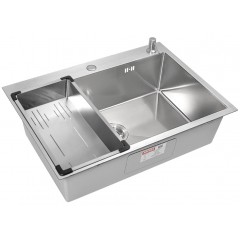 Кухонная мойка ARFEKA ECO AR 70х50+CL AR G+DS AR (Satin Decor Millet)