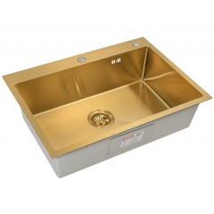 Кухонная мойка ARFEKA ECO AR 70х50+CL AR+DS AR (Gold)
