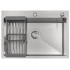 Кухонная мойка ARFEKA ECO AR 70х50+CL AR+DS AR (Satin)