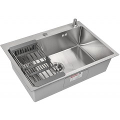 Кухонная мойка ARFEKA ECO AR 70х50+CL AR+DS AR (Satin)