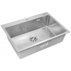 Кухонная мойка ARFEKA ECO AR 70х50+CL AR+DS AR (Satin Decor Volcanic Rock)