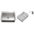 Кухонная мойка Schtoff Best Silver 6050 + коландер KR-1 GREY + дозатор SD-1 GREY