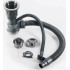 Кухонная мойка Schtoff Best Premium Silver 6050 + коландер K-1 BLACK + дозатор SD-1 SILVER
