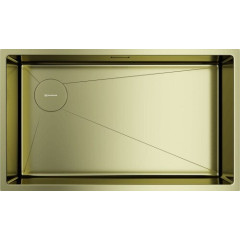 Кухонная мойка Omoikiri Taki 74-U/IF-L Side LG 4997472 (светлое золото)