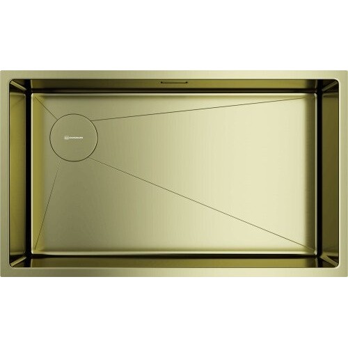 Кухонная мойка Omoikiri Taki 74-U/IF-L Side LG 4997472 (светлое золото)
