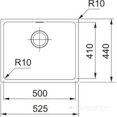 Кухонная мойка Franke SID 110-50 сахара (144.0757.987)
