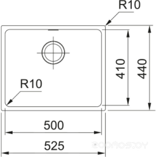 Кухонная мойка Franke SID 110-50 сахара (144.0757.987)
