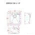 Кухонная мойка Zorg Zerox 38 U / IF STEEL
