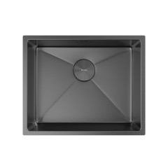 Кухонная мойка Zorg Zerox 54 U / IF PVD GUNBLACK