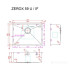 Кухонная мойка Zorg Zerox 59 U / IF PVD GOLD
