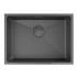 Кухонная мойка Zorg Zerox 59 U / IF ZURINOX PVD GUNBLACK