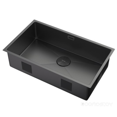 Кухонная мойка Zorg Zerox 74 U / IF ZURINOX PVD GUNBLACK