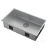 Кухонная мойка Zorg Zerox 74 U / IF ZURINOX STEEL