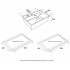 Кухонная мойка Paulmark NEXT-MULTI SINK 54 UNI PM785445-LG, светлое золото