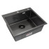 Кухонная мойка ARFEKA ECO AR 550*500 BLACK PVD NANO