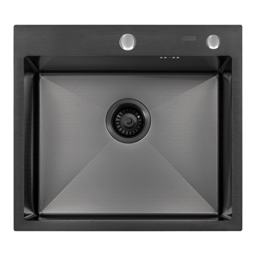 Кухонная мойка ARFEKA ECO AR 550*500 BLACK PVD NANO DECOR