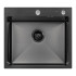 Кухонная мойка ARFEKA ECO AR 550*500 BLACK PVD NANO DECOR