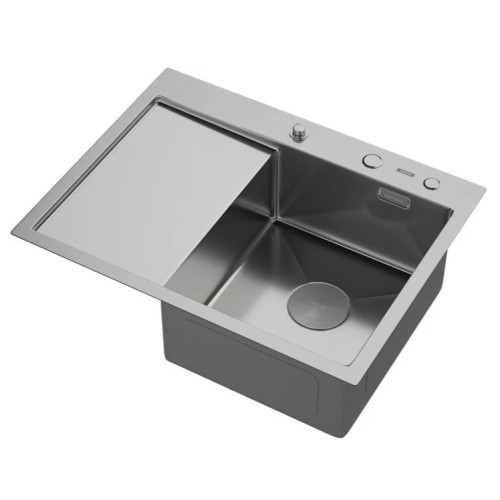 Кухонная мойка ARFEKA ECO AR 650*500 R POP-UP SATIN