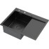 Кухонная мойка ARFEKA ECO AR 650*500 L POP-UP BLACK PVD NANO