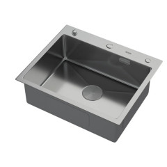 Кухонная мойка ARFEKA Eco AR 600*500 POP-UP SATIN