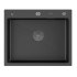 Кухонная мойка ARFEKA Eco AR 600*500 POP-UP BLACK PVD NANO