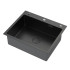 Кухонная мойка ARFEKA Eco AR 600*500 POP-UP BLACK PVD NANO