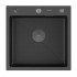 Кухонная мойка ARFEKA Eco AR 500*500 POP-UP Black PVD NANO DECOR