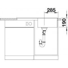 Кухонная мойка Blanco Zia 5S Silgranit PuraDur белый