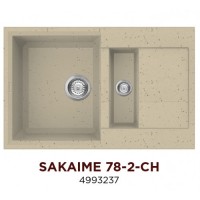 Кухонная мойка Omoikiri Sakaime 78-2-СH