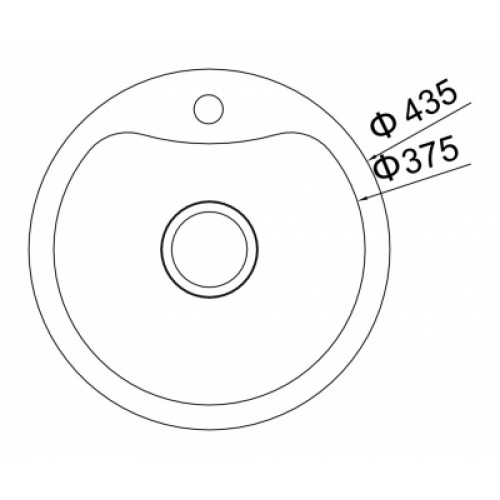 Кухонная мойка Oulin OL-357